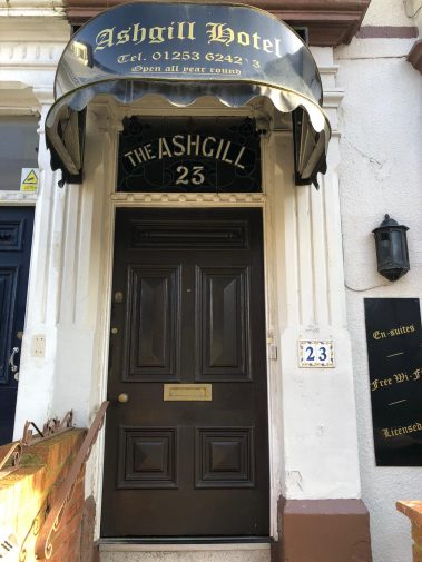 Ashgill hotel include Central Beach, Blackpool