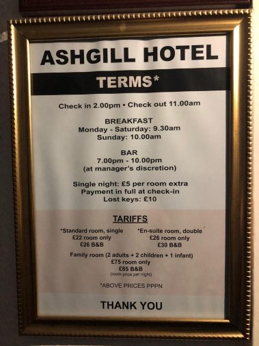 Ashgill hotel include Central Beach, Blackpool